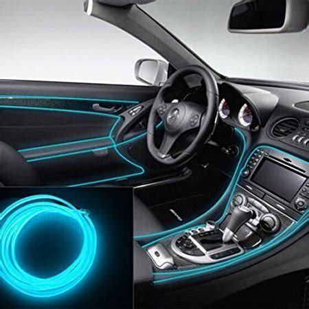Trest Cold Dashboard Luxury 5 Meter Interior Car Styling Light Ice Blue ...