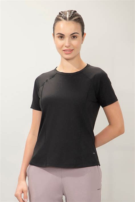 Buy Energize Active-Flex Tee - Black | amanté