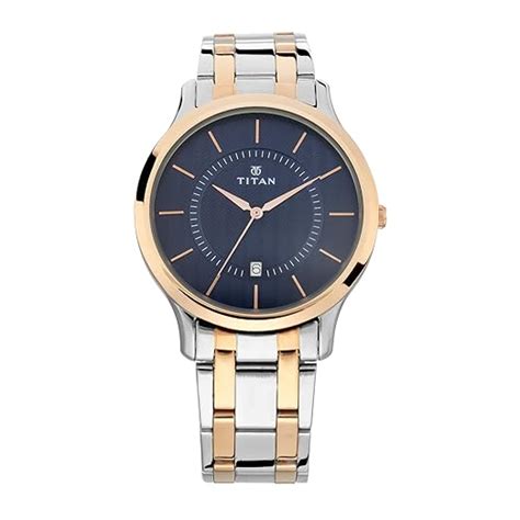 Titan Gents Karishma Analog Blue Dial Men's Watch NM1825KM01/NN1825KM01 ...
