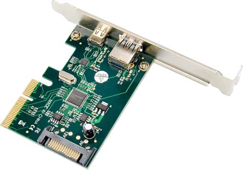 Buy 10Gbps USB 3.2 Gen 2 PCI Express PCIe Card w/ 1x USB-C & 1 x USB-A ...