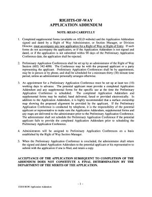 Fillable Online APPLICATION ADDENDUM Fax Email Print - pdfFiller