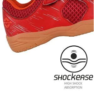 Nivia Appeal Badminton Shoes for Kids, Mesh & PU Upper, Duofoam Midsole ...