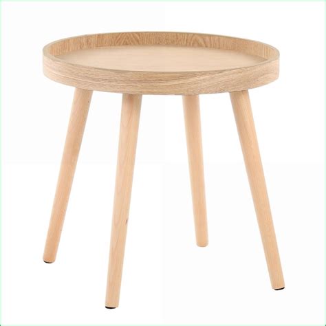 Watnature Pebble Mid Century Modern Coffee Table Set Natural Wood Space ...