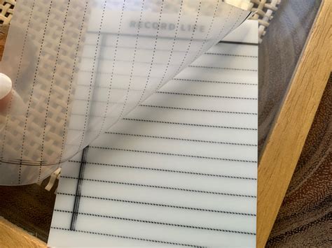 Transparent Sticky Notes - Lines – BRWN