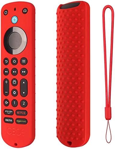 Oboe Silicone TV Remote Cover Compatible with Fire Tv Alexa Voice ...