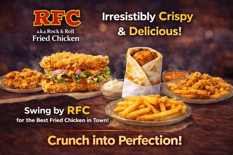 RFC - Rock & Roll Fried Chicken | Best Rolls, Burgers & Fried Chicken ...