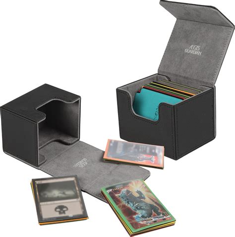 Buy AEGIS GUARDIAN Commander Deck Leather Box Magic Deck Box for CCG ...