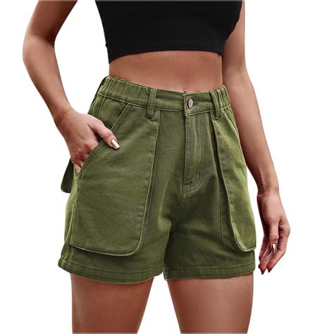 Womens Utility Denim Shorts at Nathan Brodzky blog