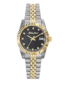 Buy Mathey-Tissot Stainless Steel Swiss Made Analog Black Dial Women ...