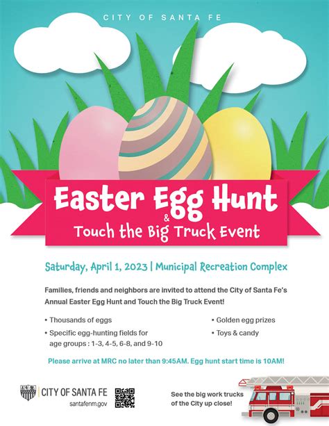 You're Invited: Annual Easter Egg Hunt & Touch the Big Truck Event ...