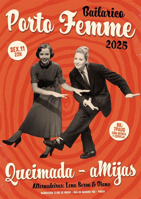 Bailarico Porto Femme 2025 - Queimada & aMijas - Alternadeiras: Diana ...