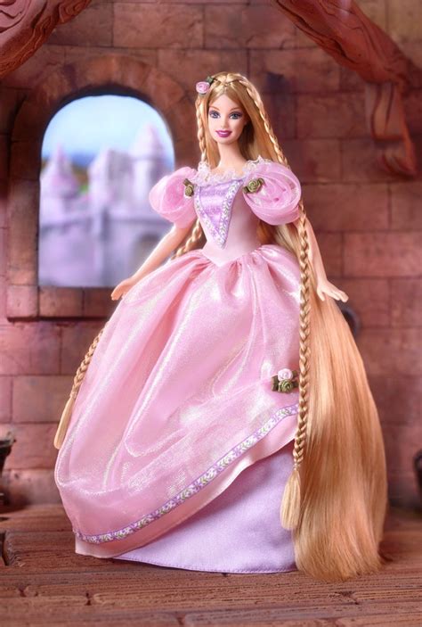 芭比娃娃 2001限量版 Rapunzel Barbie® Dol… - 高清图片，堆糖，美图壁纸兴趣社区