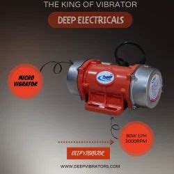 Deep Electricals - Manufacturer of Three Phase Unbalanced Vibrator ...