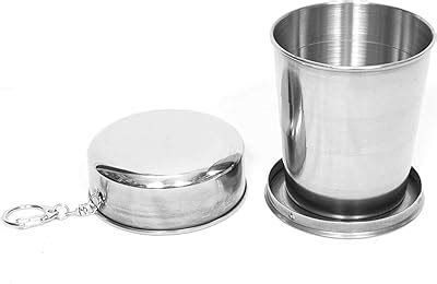 Buy EVALUEMART Portable Folding Stainless Steel Travel Camping Water ...