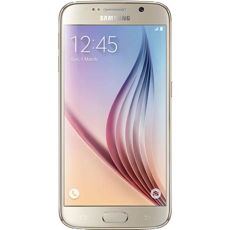 Samsung Galaxy S6 Duos SM-G920FD 32GB G920FD-32GB-GOLD B&H Photo