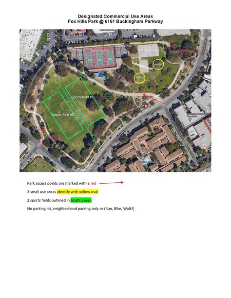 Maps of Designated Area for Commercial Use - City of Culver City