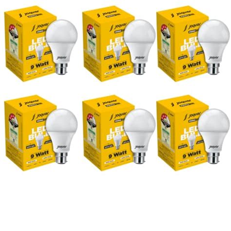 Buy Jaquar PRIMA 9W B22 LED BULB | 9 WATT WARM WHITE B22 BASE LED BULB ...