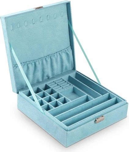 Watch Box - Blue Magnet Jewelry Box Manufacturer from Mumbai