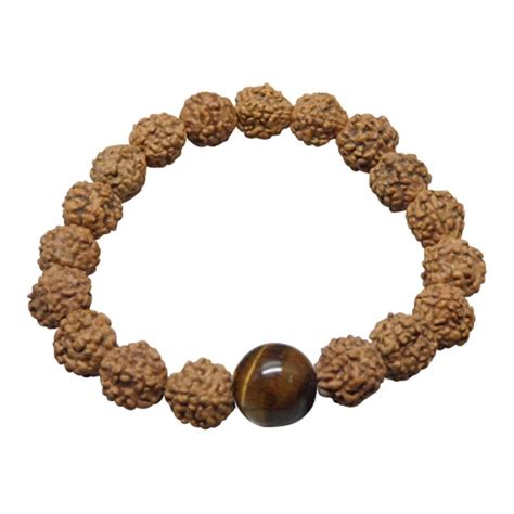 Buy Arihant Gems and Jewels® 5 Mukhi Indonesia Rudraksha Bracelet with ...