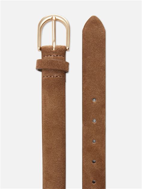 Womens Chocolate The Edit Suede Belt | Primark
