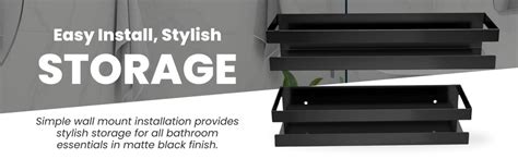 APRITO GI Metal Powder Coated Bathroom Shelf/Rack/Bathroom Accessories ...