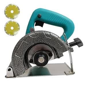AEGON AC5H Marble Cutter with 2 Diamond Segmented Blades, 1450W, Copper ...