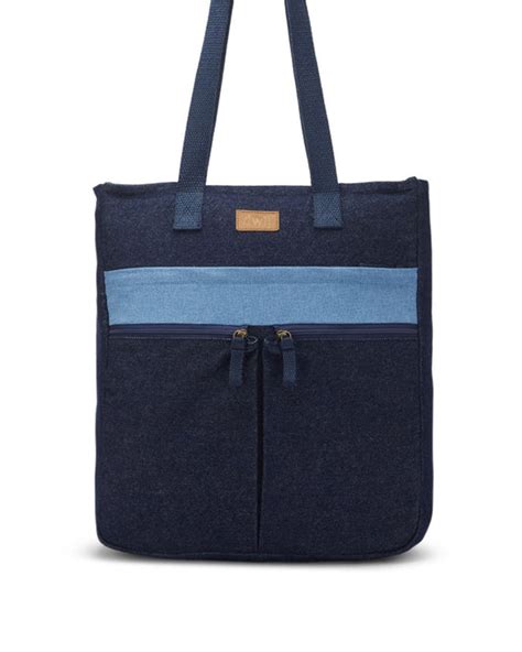 Buy Upcycled Denim Convertible Tote Bags for ladies Online - Dwij