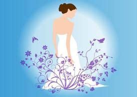 Hand Print Bride Vector 的图像结果