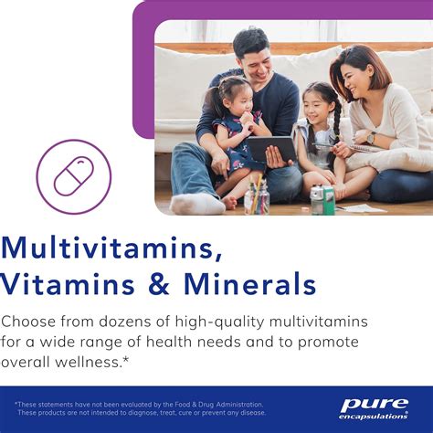 Buy Pure Encapsulations Men's Pure Pack | Multivitamin/Mineral Complex ...