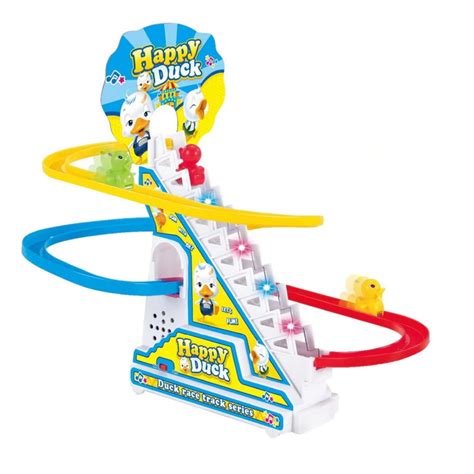 Buy Kids Mandi Duck Roller Coaster Slide Toy Set |3 Cute Ducklings ...