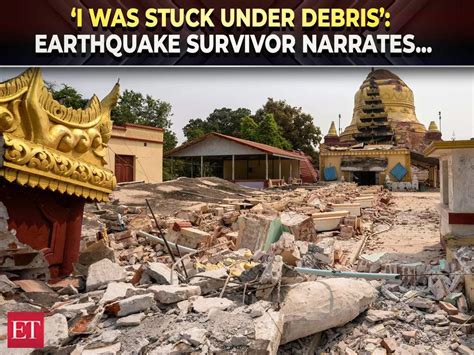 Earthquake survivor narrates quake horror: ‘I was stuck under debris...’