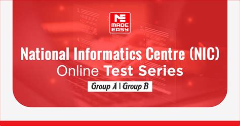 NIC Scientific and Technical Exam online test series | MADE EASY