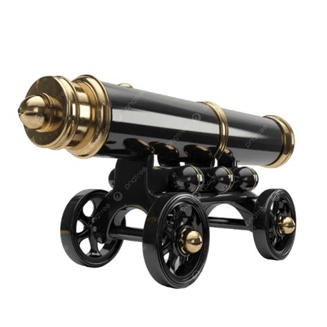 Antique Toy Cannon Isolated Transparent Background, Antique Toy Cannon ...