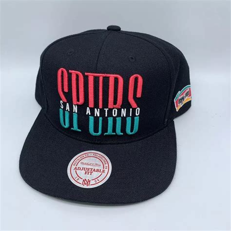 Mitchell & Ness San Antonio Spurs Mitchell & Ness Hat Snapback Cap ...