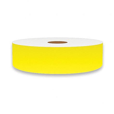 1 in x 150 ft, Vinyl, Continuous Label Stock - 36UU63|VNMYL-3254 - Grainger