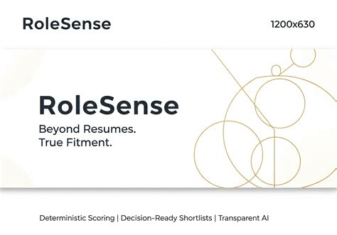 RoleSense - India's #1 HR Technology Platform | AI-Powered Recruitment ...