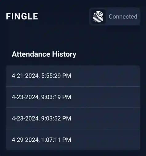 Fingle - Portable Fingerprint Attendance App + ESP8266 | FIREBIT