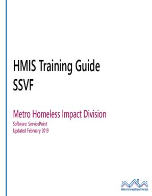 Fillable Online HMIS Software - Homeless Management Information System ...