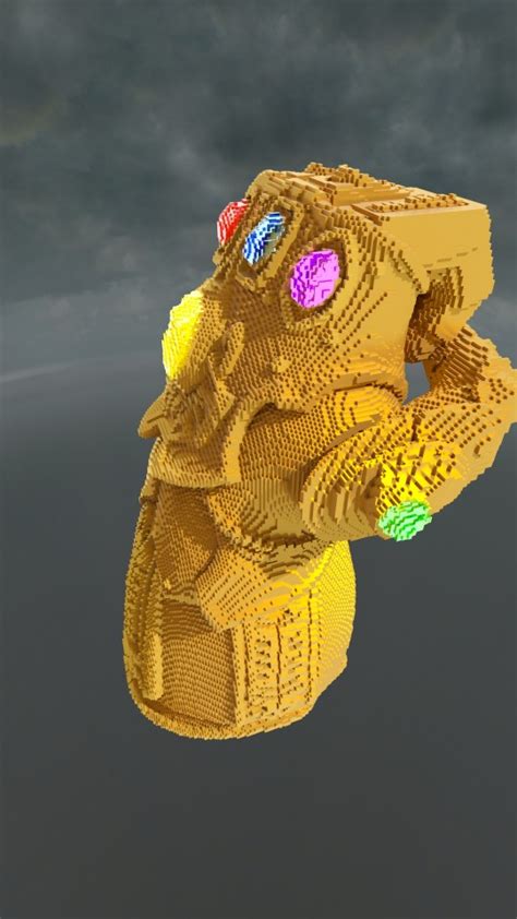 Image result for Infinity Gauntlet Banner Minecraft