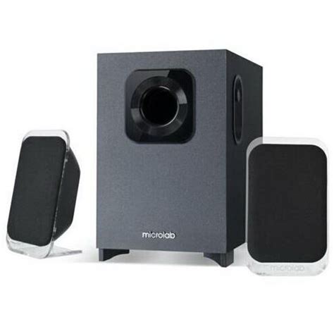 Microlab 2.1 Multimedia Speaker With Bluetooth M-113Bt : Amazon.in ...