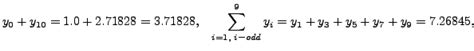 Simpson's Rule