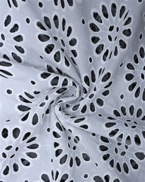 RFD COTTON SCHIFFLI EMBROIDERY FABRIC (WIDTH-58 INCHES) – Sahni Fabs