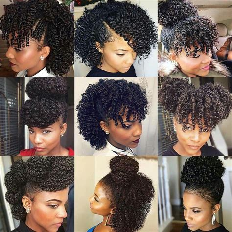 Kinky Naturally Curly Hairstyles