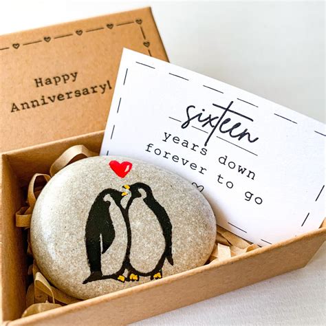 Personalized 16th Anniversary Gift for Husband Him Men, Unique 16 ...