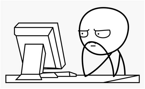 Image result for Angry Man at Computer Meme