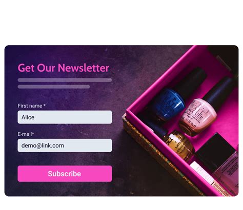 Image result for Elementor Subscribe Form