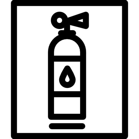 Extinguisher security tool for fire - Free Tools and utensils icons