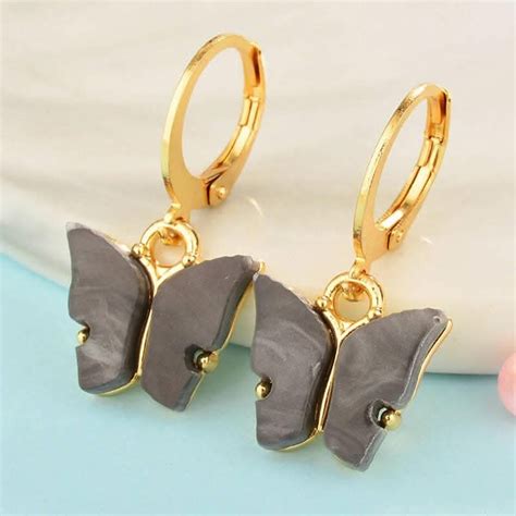 Pinapes clip on earrings for women and girls (Black, pack of 2) – HalfPe