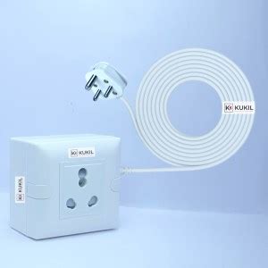 kukil 16A EXTENTION CORD WITH HEAVY 2M COPPER WIRE 16A SWITCH BOX Power ...