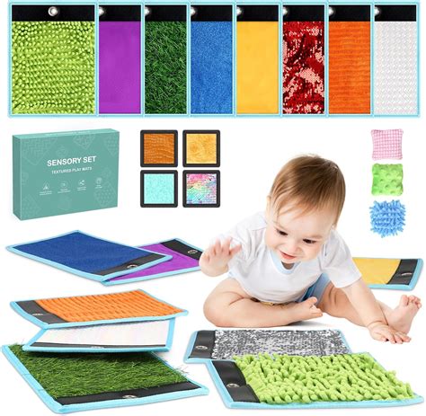 Joyreal Sensory Mats for Autistic Children, Sensory Floor Tiles for ...